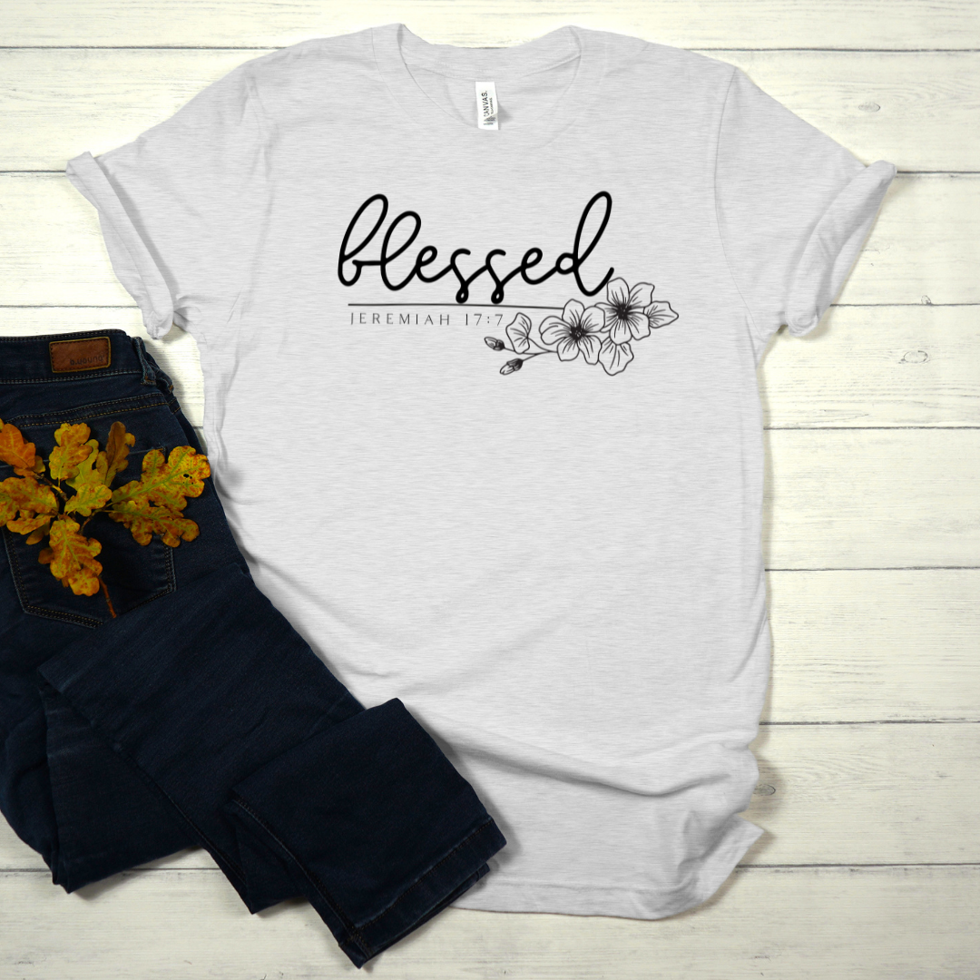Blessed Jeremiah 17:7 Tee