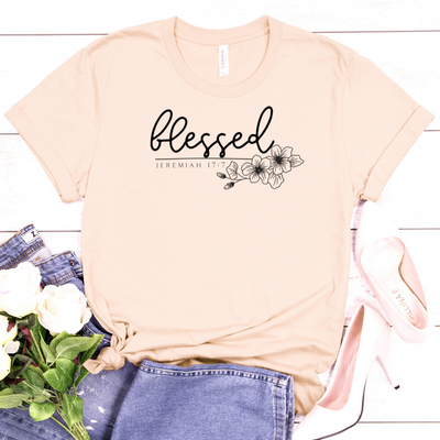 Blessed Jeremiah 17:7 Tee