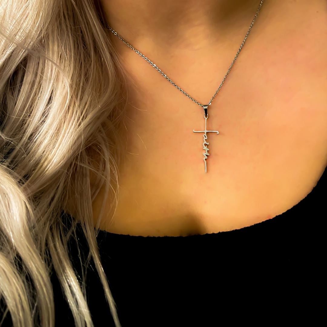 (Almost Sold Out) Faith Cross Pendant