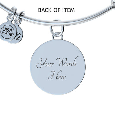 The Lord Is My Strength Bangle Bracelet
