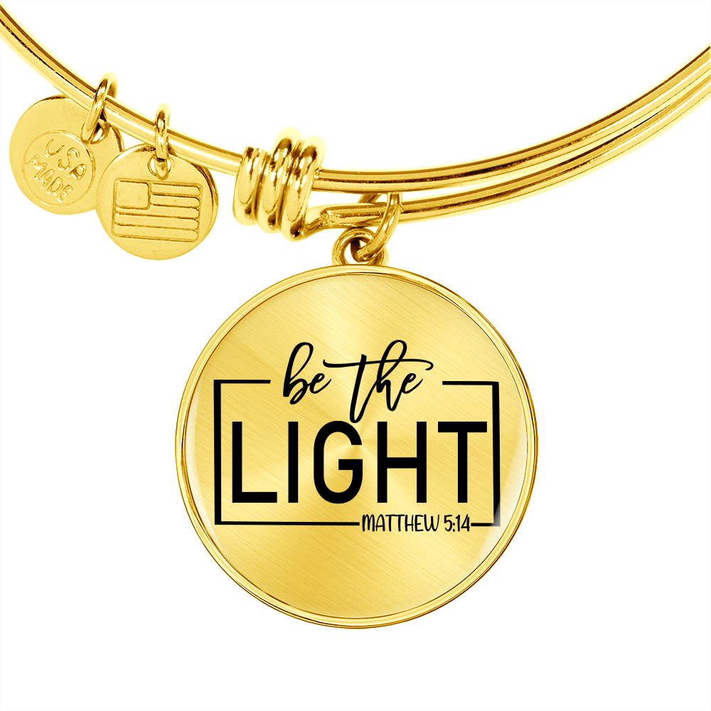 Be The Light Bangle Bracelet