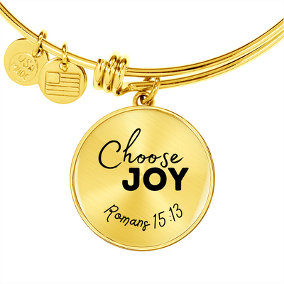 Choose Joy Bangle Bracelet