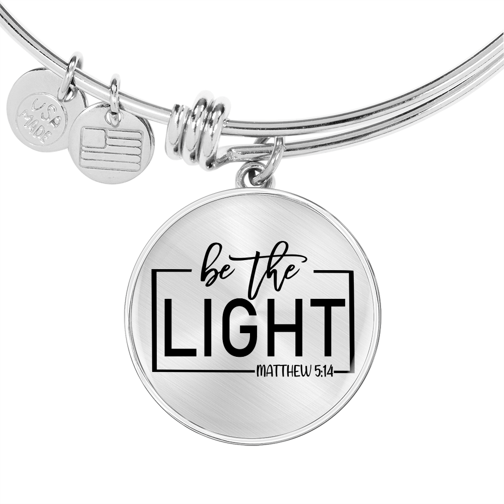 Be The Light Bangle Bracelet